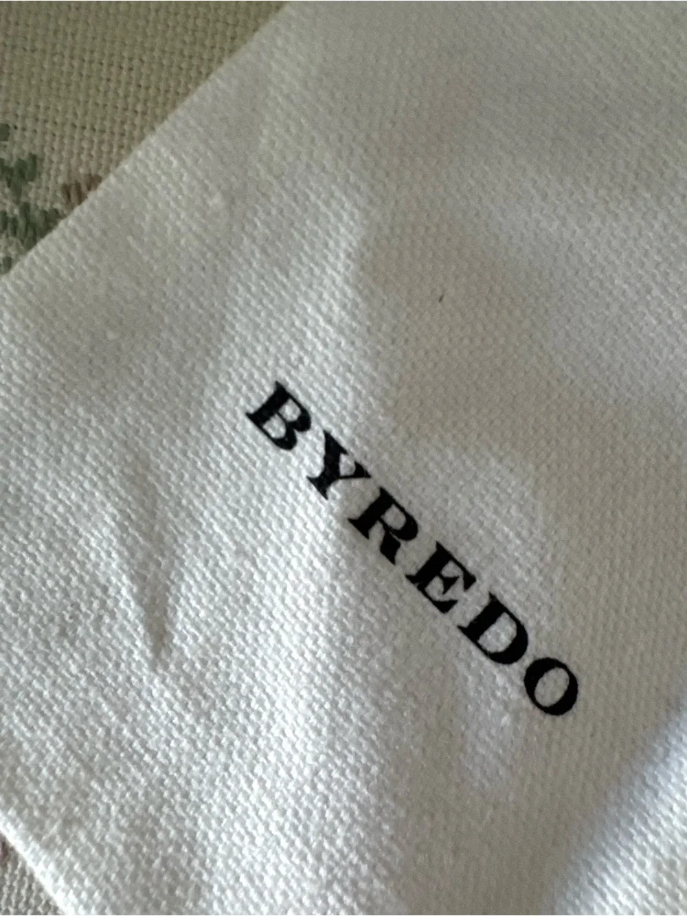Byredo Cotton Travel Perfume Drawstring Pouch